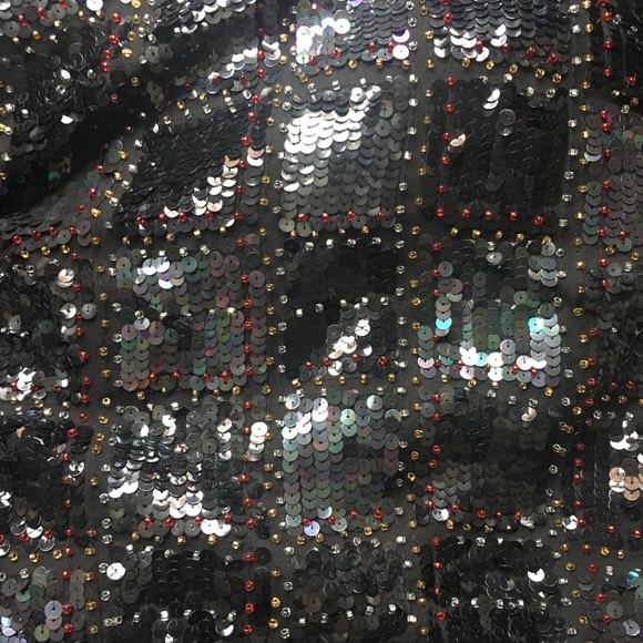 🔮50% off OBO SALE Vintage | sequin party dress - Picture 4 of 7